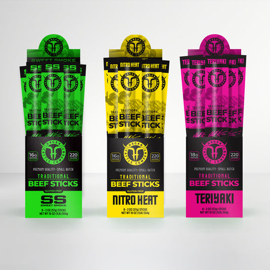 Beef Stick Multi-Flavor Pack (2oz)