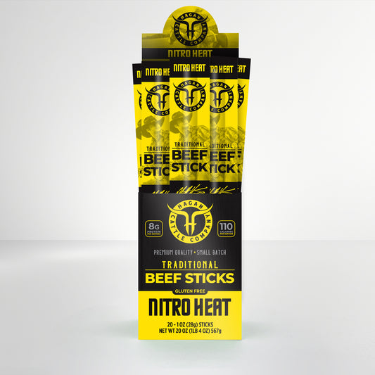 Premium Beef Sticks - Nitro Heat