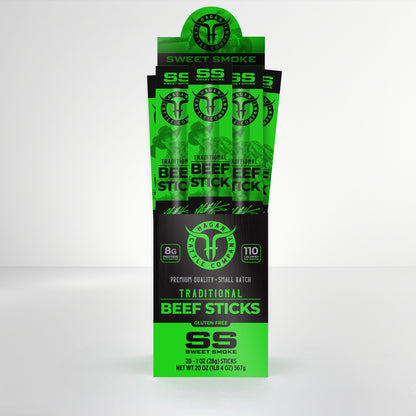 Premium Beef Sticks - Sweet Smoke