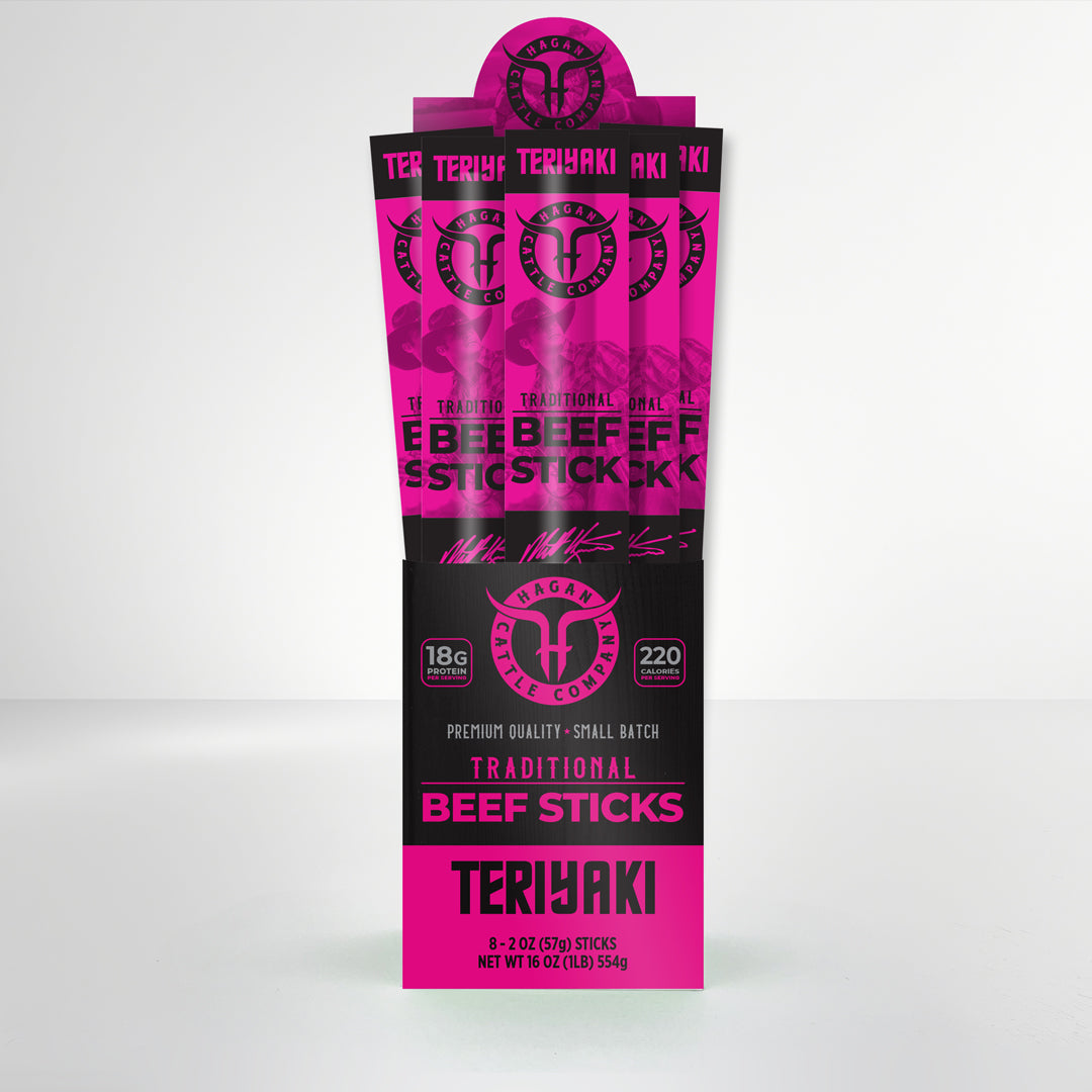 Premium Beef Sticks - Teriyaki