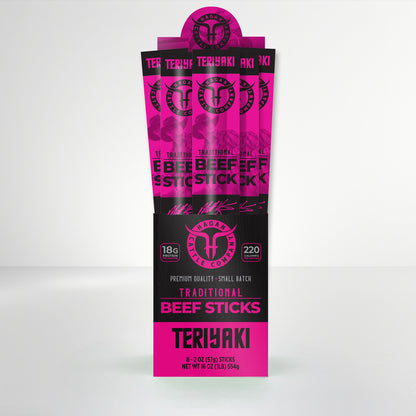 Premium Beef Sticks - Teriyaki